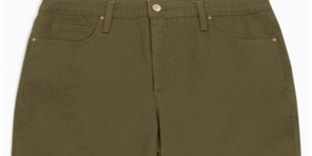 Shorts jeans feminino Charter Club verde tamanho 16