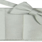 Gravata borboleta metálica masculina Alfani, 2 peças, prateada, tamanho regular