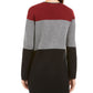 Cardigan feminino Charter Club Milano Cotton Colorblocked, preto, tamanho P