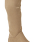 Botas femininas XOXO Tristen Tall Studded Over the Knee, tamanho 5,5, marrom