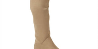 Botas femininas XOXO Tristen Tall Studded Over the Knee, tamanho 5,5, marrom