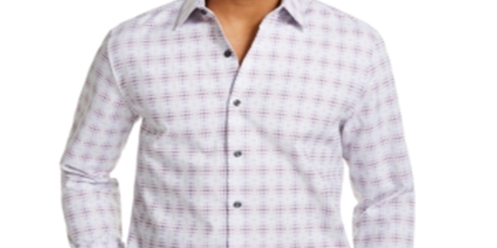 Camisa xadrez elástica masculina Tasso Elba cinza tamanho X-G