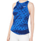 Regata Nike Feminina Estampada Racerback Azul Tamanho Médio
