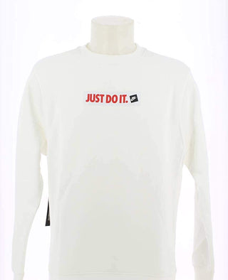 Moletom Nike Masculino Gola Redonda Manga Longa Branco Tamanho XXG