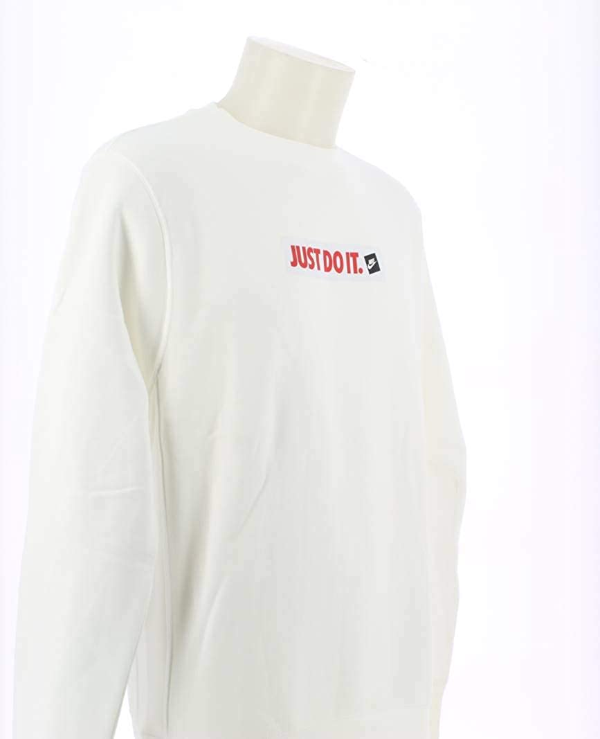 Moletom Nike Masculino Gola Redonda Manga Longa Branco Tamanho XXG