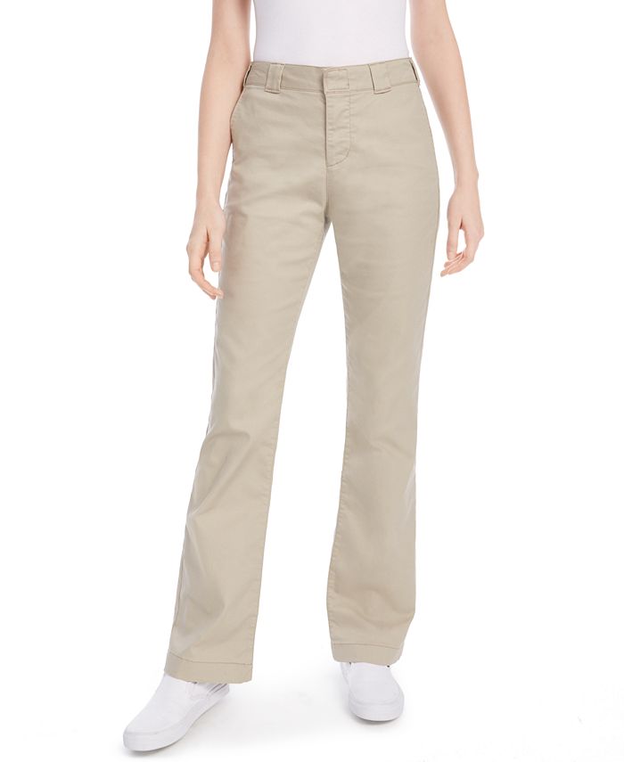 Calça Dickies Junior Flex Bootcut Marrom Tamanho 15
