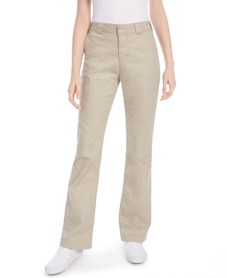 Dickies Junior's Flex Bootcut Trouser Pants Brown Size 15