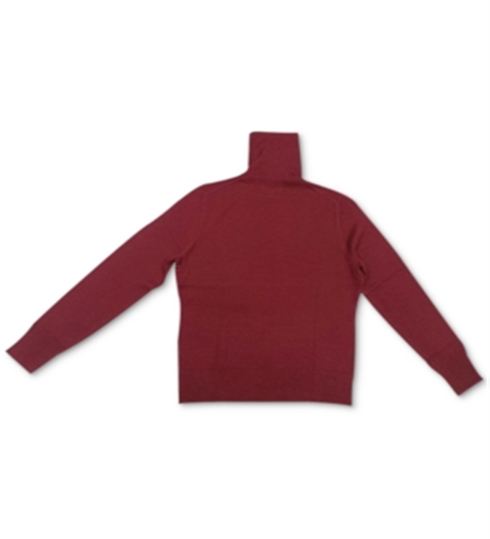 Suéter feminino de gola alta Charter Club vermelho tamanho grande