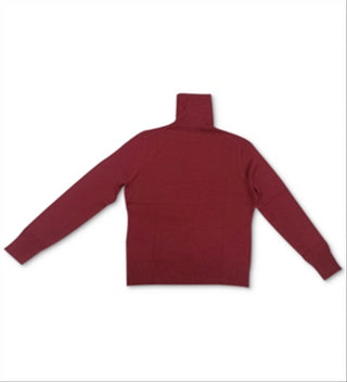 Suéter feminino de gola alta Charter Club vermelho tamanho grande