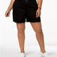 Shorts Femininos Style &amp; Co Preto Tamanho Pequeno Pequeno