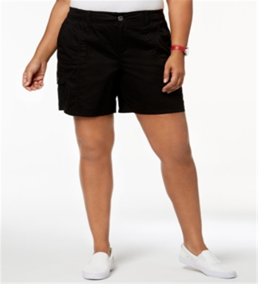 Shorts Femininos Style &amp; Co Preto Tamanho Pequeno Pequeno