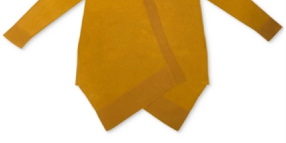 Cardigan feminino com bainha texturizada e frente em cascata, tamanho pequeno, amarelo, da coleção JM