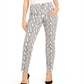 Calça jeans skinny feminina INC International Concepts com estampa de cobra, tamanho 4, cinza