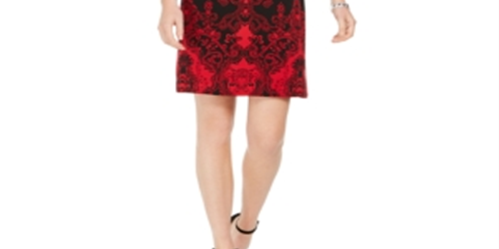 Vestido estampado feminino JM Collection, preto, tamanho pequeno