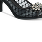 Karen Scott Maralyn Peep Toe Sapatos de Noite Femininos Pretos Tamanho -9,5 W