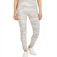 Legging Hippie Rose Junior com bolso lateral cinza, tamanho médio