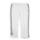 Calça de corrida feminina Champion Tricot, branca, tamanho GG
