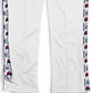Calça de corrida feminina Champion Tricot, branca, tamanho GG