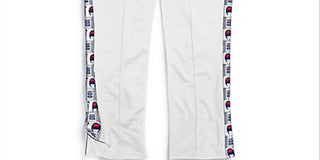Calça de corrida feminina Champion Tricot, branca, tamanho GG