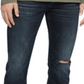 Calça Jeans Calvin Klein Masculina Slim Fit Stretch Destroyed Preta Tamanho 32x32