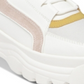 Madden Girl Sapatos Femininos Sppice Fabric Cano Baixo Com Cadarço Branco Tamanho 10 M