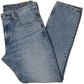 Calça jeans Levi's masculina mesclada azul tamanho 38x30