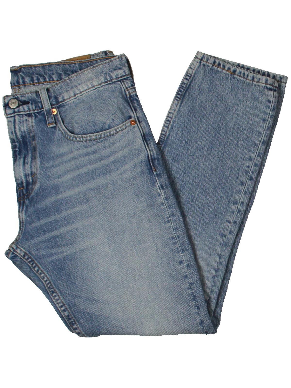 Calça jeans Levi's masculina mesclada azul tamanho 38x30