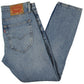 Calça jeans Levi's masculina mesclada azul tamanho 38x30