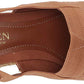 Ralph Lauren Helma Espadrille Wedge Sandália Feminina Marrom Tamanho 10 B