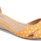 Sandálias femininas Charter Club Gippi Manmade Wedge, amarelas, tamanho 10 M