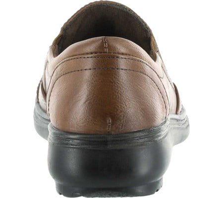 Easy Street Extra Wide Wide Ultimate Slip On Feminino Marrom Tamanho 7,5 WW