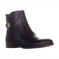 Tommy Hilfiger Botas de Couro Sintético Femininas Pretas Tamanho 8 M