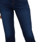 Calça jeans feminina de perna reta e bainha desfiada, azul, tamanho 2, da INC International Concepts
