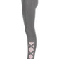 Legging Ideology Big Girls Plus com bainha gaiola cinza tamanho 14W