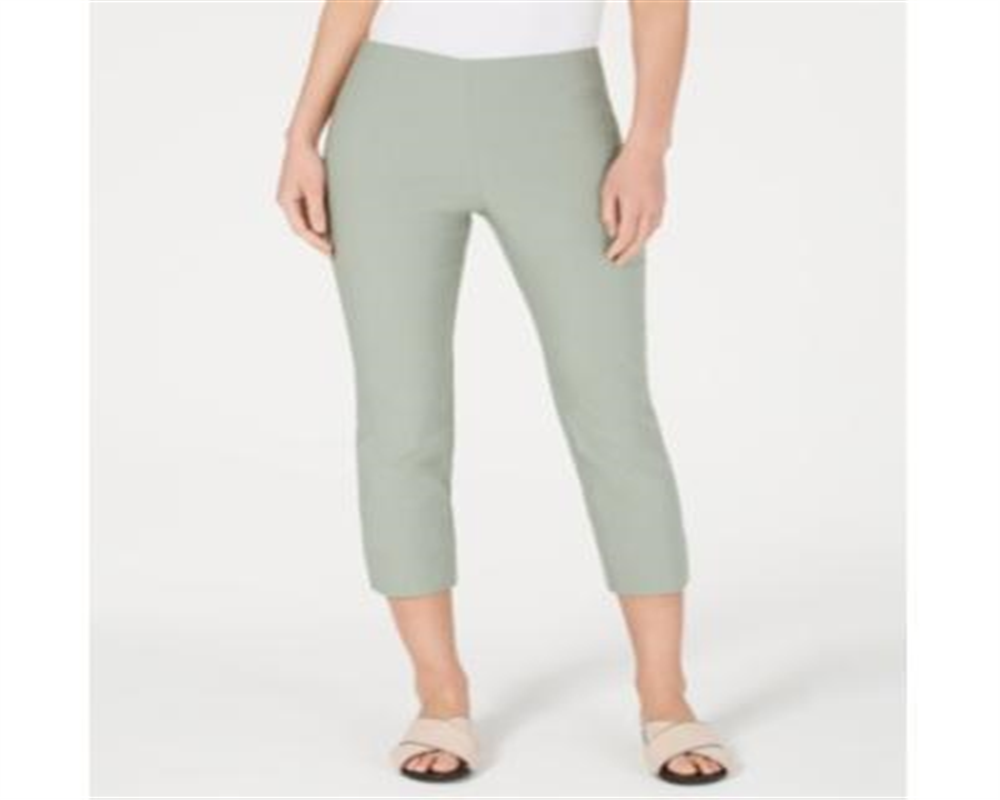 Calça Capri Feminina Charter Club Verde Tamanho 8 Petite