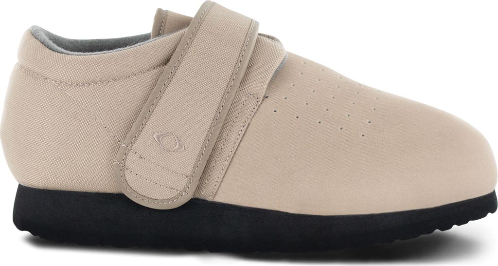 Calça feminina Apex Ambulatorial Stretchables com alça única e solado marrom, tamanho 8,5 W