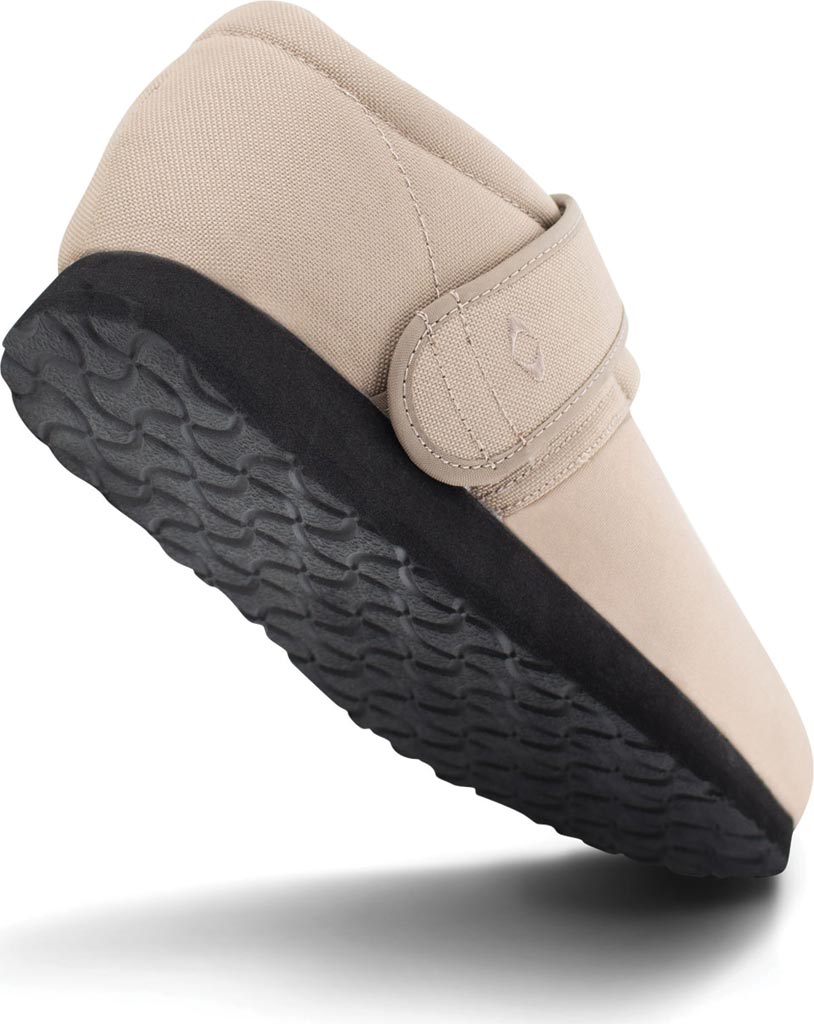 Calça feminina Apex Ambulatorial Stretchables com alça única e solado marrom, tamanho 8,5 W