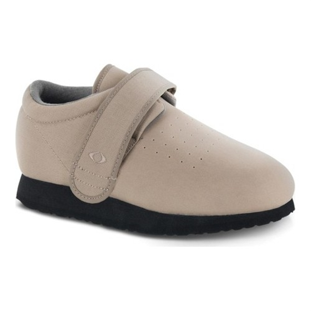 Calça feminina Apex Ambulatorial Stretchables com alça única e solado marrom, tamanho 8,5 W