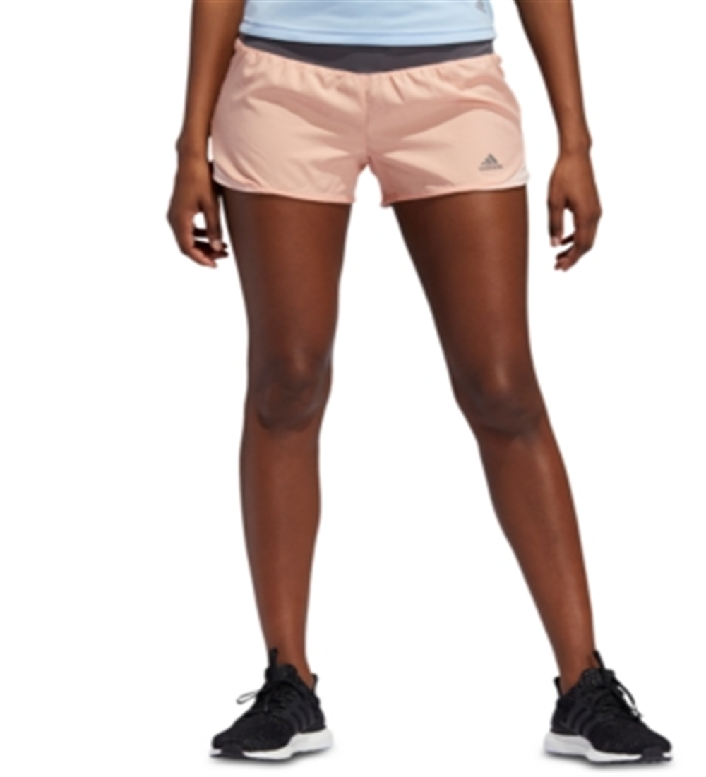 Shorts Adidas Run It ClimaLite Feminino Rosa Tamanho P