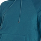 Moletom com capuz de lã com estampa gráfica Volcom Junior, azul, tamanho médio