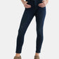 Calça jeans skinny feminina Lucky Brand Bridgette de cintura alta, azul, tamanho 26