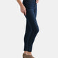 Calça jeans skinny feminina Lucky Brand Bridgette de cintura alta, azul, tamanho 26