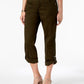 Calça cargo conversível feminina Style &amp; Co, preta, tamanho 2