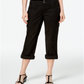 Calça cargo conversível feminina Style &amp; Co, preta, tamanho 2
