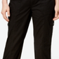 Calça cargo conversível feminina Style &amp; Co, preta, tamanho 2