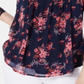 Blusa feminina manga 3/4 Charter Club azul tamanho extragrande