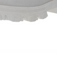 Steve Madden Flossie Leather Slip-on Mocassim Feminino Branco Tamanho 10 M