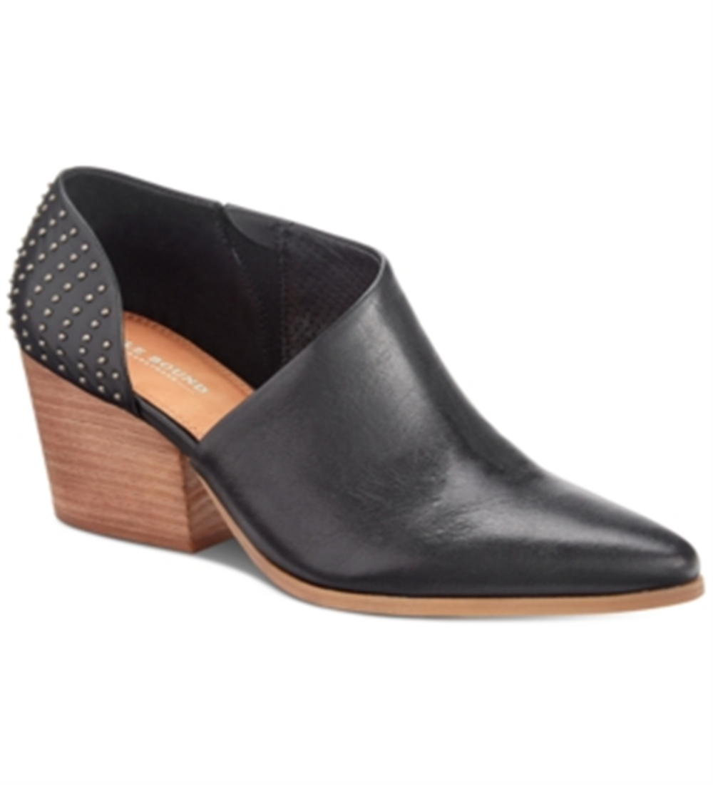 Baretraps Keelin Leather, bico fino, feminino, tamanho 10 M, preto