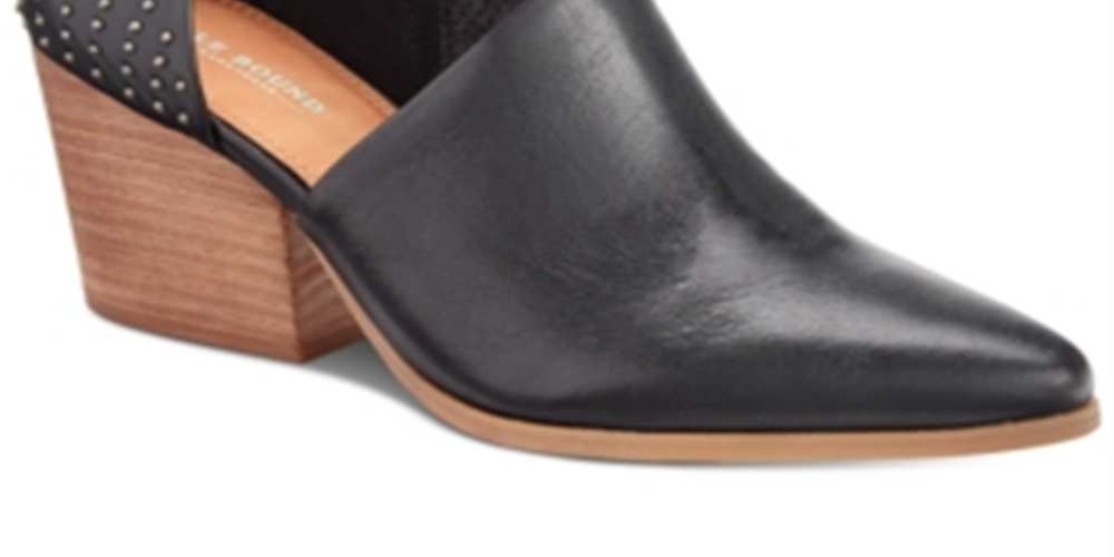 Baretraps Keelin Leather, bico fino, feminino, tamanho 10 M, preto