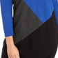 Túnica feminina Alfani Colorblocked assimétrica azul tamanho pequeno